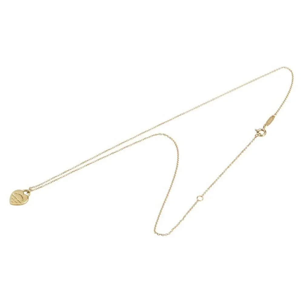 TIFFANY Authentic 18k Gold Heart Necklace - Picture 4 of 9